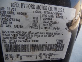 2002 Ford F-350 7.3L Turbo Diesel AT 2WD #F24759